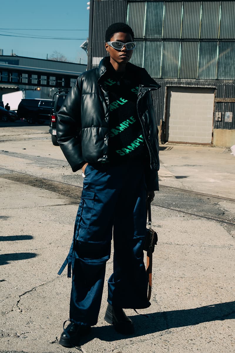 New York Fashion Week FW23 Street Style Evoked the True Big Apple Charisma fall winter 2023 who decides war thom browne laquan smith coach eckhaus latta heron preston dion lee