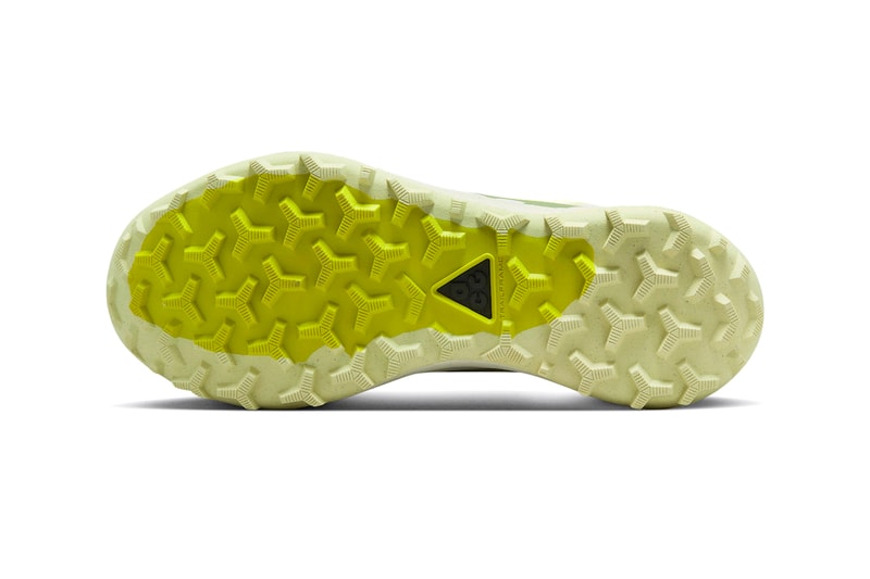 Nike ACG Lowcate Oil Green Bright Cactus Lemon Chiffon Sequoia White Sneaker Footwear Heel Pouch Shoes Trainers Swoosh