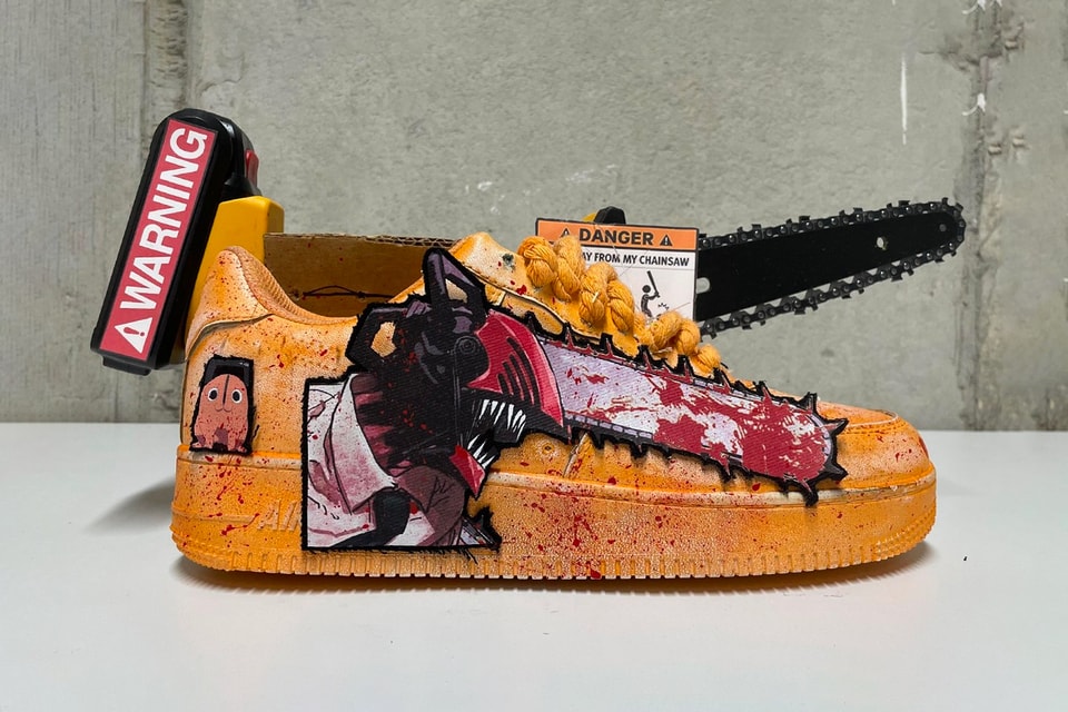 VØID Nike Air Force 1 'Chainsaw Man' Concept | Hypebeast