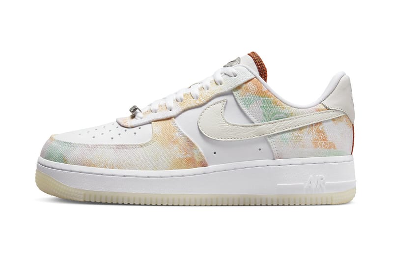 The Nike Air Force 1 Low Arrives With Paisley Pastel Overlays