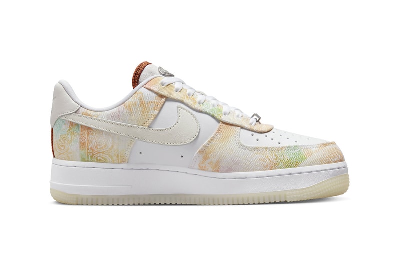 Nike Air Force 1 low Paisley Pastel Release Info FJ7739-101