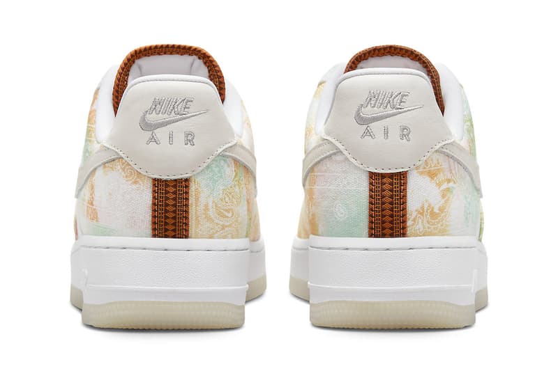 Nike Air Force 1 low Paisley Pastel Release Info FJ7739-101