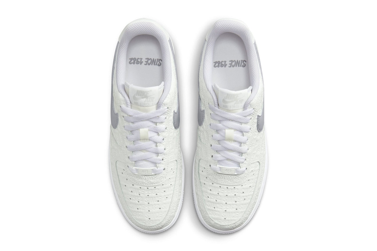 Nike Air Force 1 Low Since 1982 FJ4823-100 Information release date sneakers footwear hype swoosh