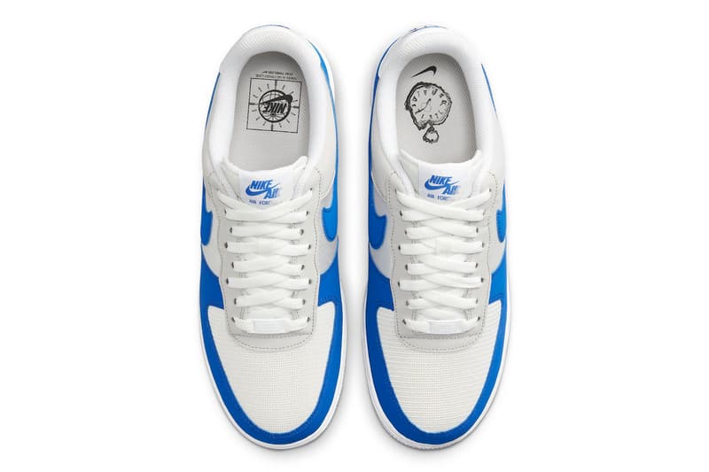 Nike Air Force 1 Low Timeless Official Look Release Info FJ5471-121 Date Buy Price Summit White Game Royal Neutral Grey Coconut Milk Black