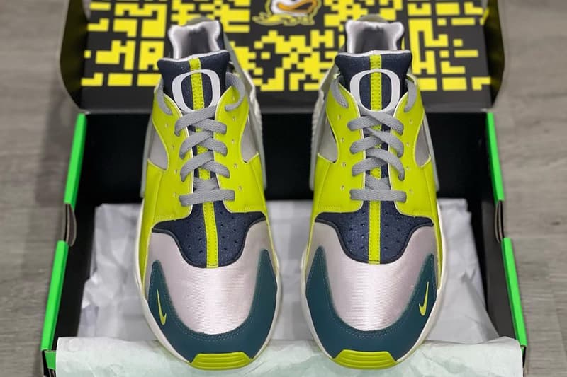 nike air huarache oregon ducks FN1485 001 release date info store list buying guide photos price 