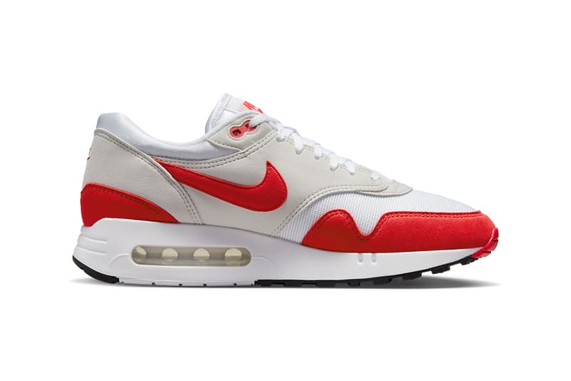 Novo tênis Nike Air Max 1 'Big Bubble' ganha imagens oficiais 2 nike air max 1 86 big bubble university red white DQ3989 100 data de lançamento info loja lista guia de compra fotos preço