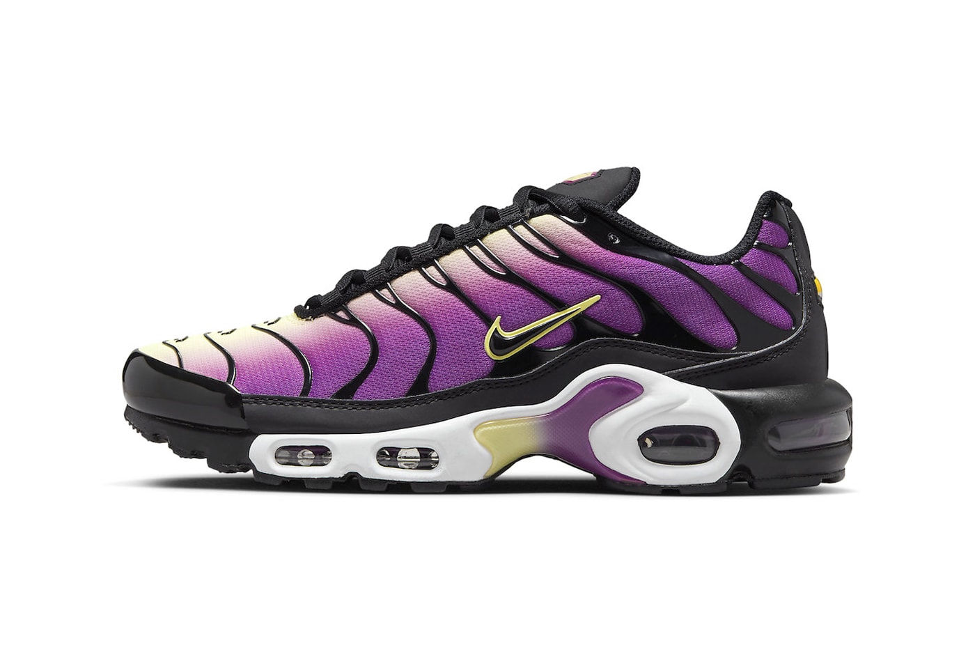 Latest Nike Air Max Plus Appears in NOCTA-Inspired Purple/Yellow Gradient FN3485-001 drake swoosh heat tech puchisa pale yellow