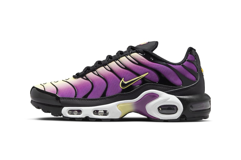 Latest Nike Air Max Plus Appears in NOCTA-Inspired Purple/Yellow Gradient FN3485-001 drake swoosh heat tech puchisa pale yellow