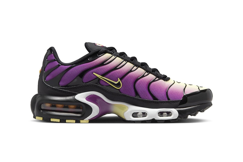 Latest Nike Air Max Plus Appears in NOCTA-Inspired Purple/Yellow Gradient FN3485-001 drake swoosh heat tech puchisa pale yellow