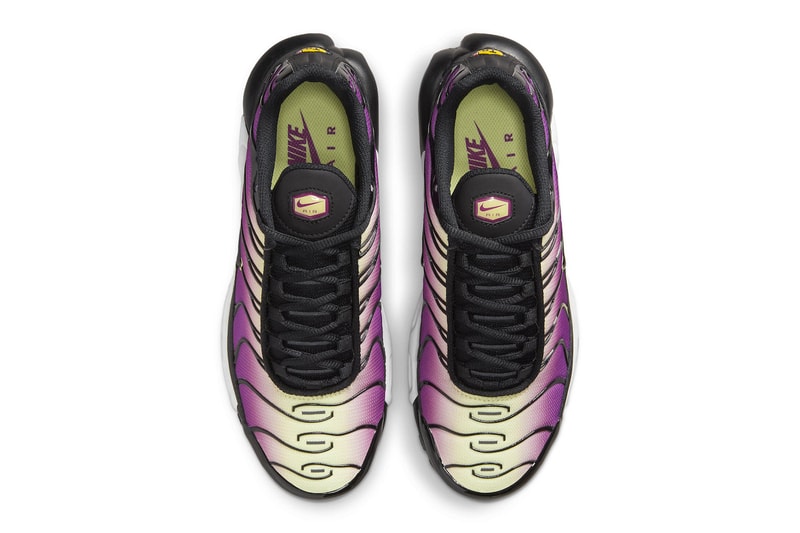Latest Nike Air Max Plus Appears in NOCTA-Inspired Purple/Yellow Gradient FN3485-001 drake swoosh heat tech puchisa pale yellow