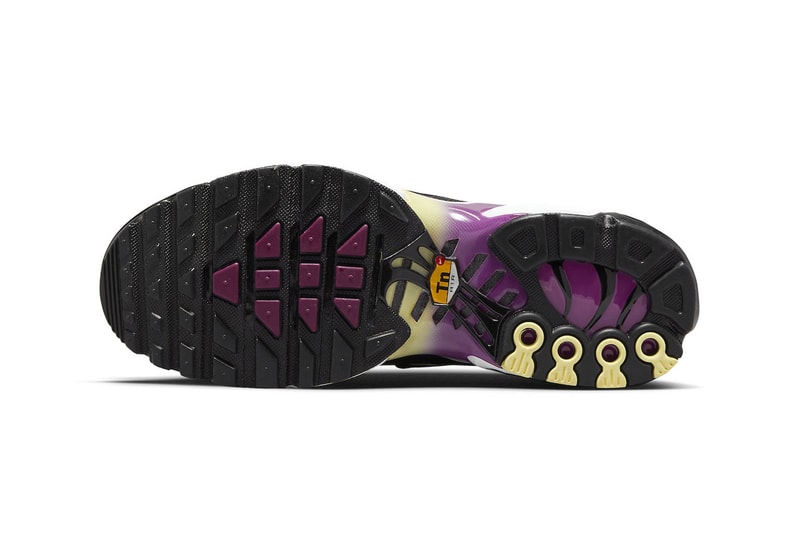Latest Nike Air Max Plus Appears in NOCTA-Inspired Purple/Yellow Gradient FN3485-001 drake swoosh heat tech puchisa pale yellow