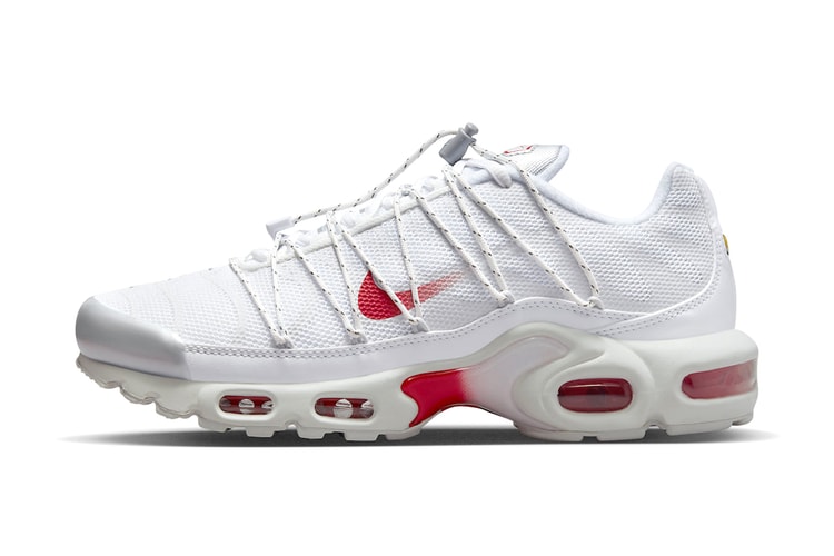 Nike Air Max Plus Utility Returns in Classic White and Red Colorway