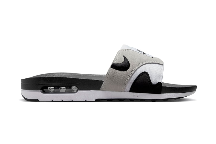 Nike Dresses Its Air Max 1 Slide in "White/Black"