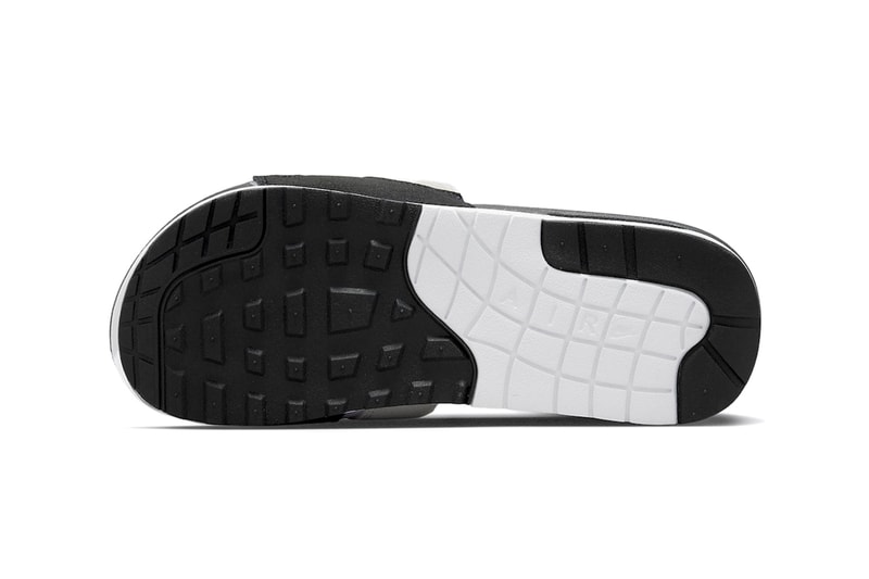 Nike Air Max 1 Slide White Black Slip On Sneakers Footwear Trainers Fashion Swoosh Air Max 90 AM90 Shoes