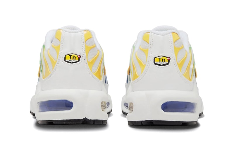 Nike Brazil Air Max TN Plus Sneakers Footwear Football Neymar Ronaldinho World Cup 2006 Swoosh White Blue Green Yellow