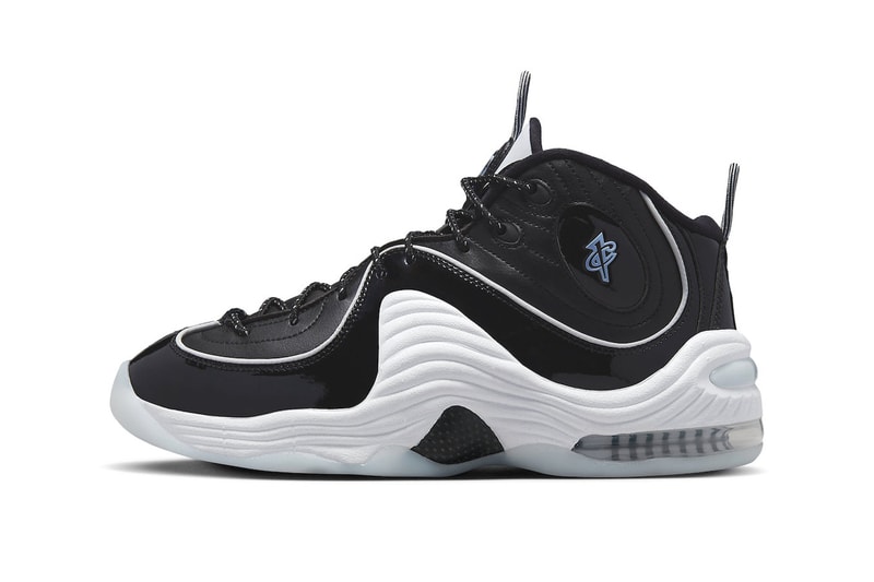 Nike Air Penny 2 Arrives in Classic "Black Patent" DV0817-001 Black/Multi Color-White-Football Grey stussy penny hardaway basketball high tops vintage aesethetic 90s february 2023 release date