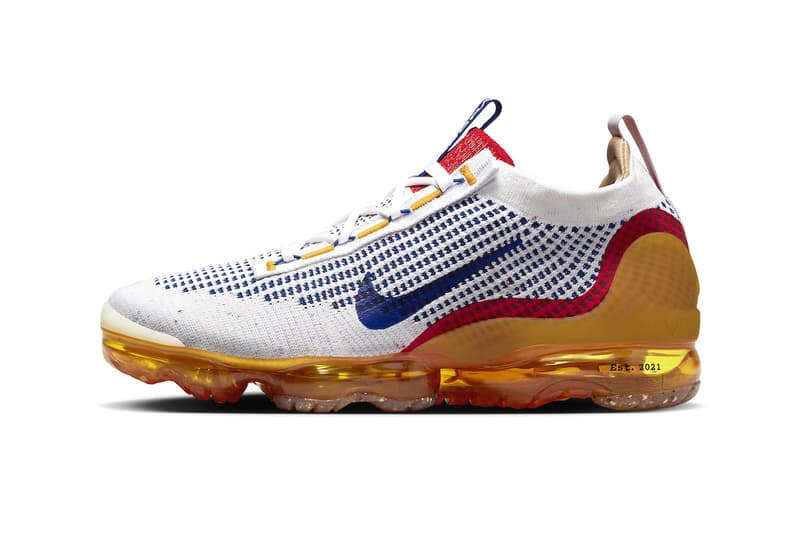 Nike Air Vapormax 2021 Air Pressure Spotlights the Father of Nike Air frank rudy nasa engineer old royal yellow red release info date price