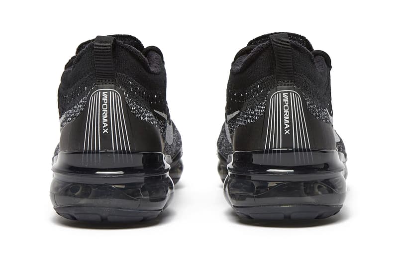 Nike Air Vapormax 2023 Flyknit Debuts in Anthracite and Oreo black white 210 usd release info date price