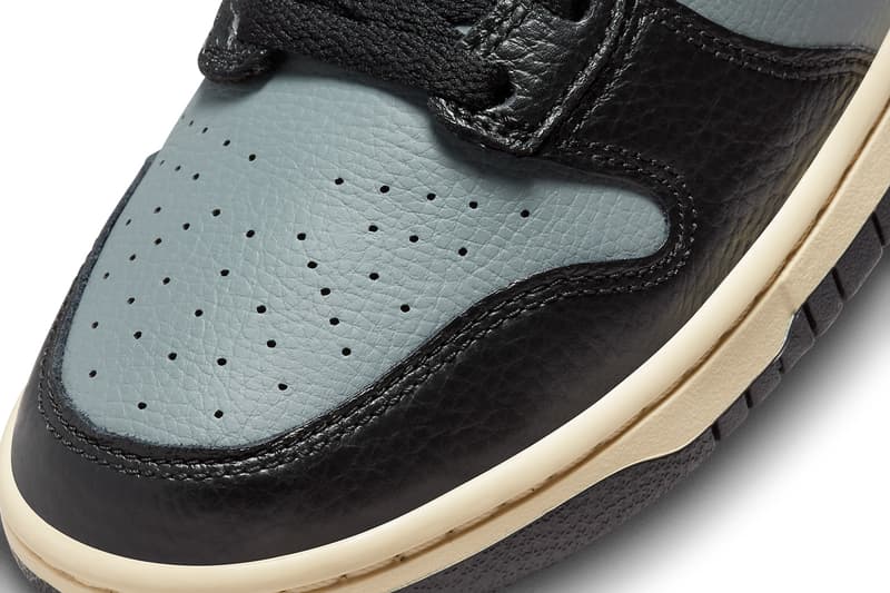 Nike Dunk High Celebrates 50 Years of Hip-Hop With New Black/Grey Colorway swoosh black grey shoe high tops classics jay-z biggie tupac rapper wu tang clan