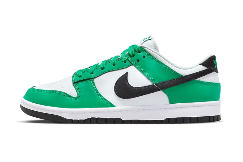 The Nike Dunk Low Is Readied in Boston Celtics Team Hues