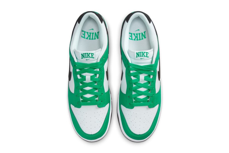 Nike Dunk Low Celtics FN3612-300 Release Information sneakers footwear swoosh hype
