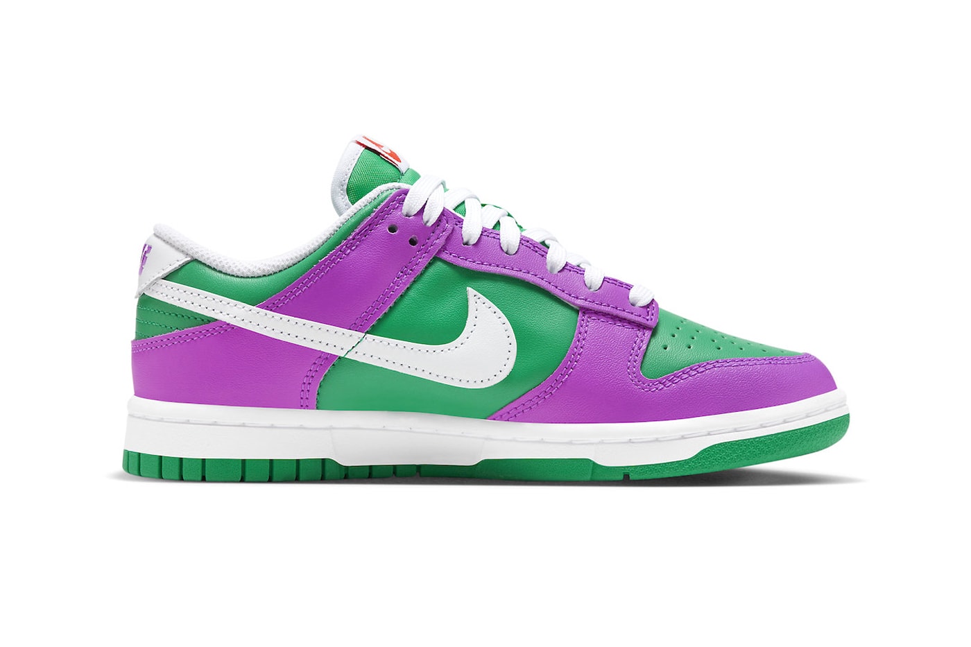  Nike Dunk Low Appears in Vibrant Stadium Green and Fuchsia Colorway FD9924-311 release info joker colors barney 