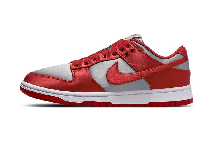 Official Images of the Nike Dunk Low "UNLV Satin"