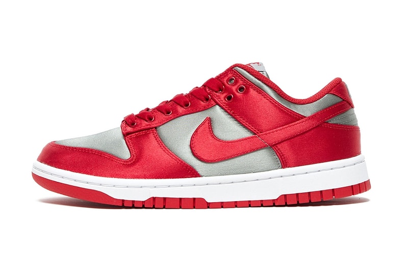 The Nike Dunk Low “UNLV” Gets Dipped in Luxurious Satin
