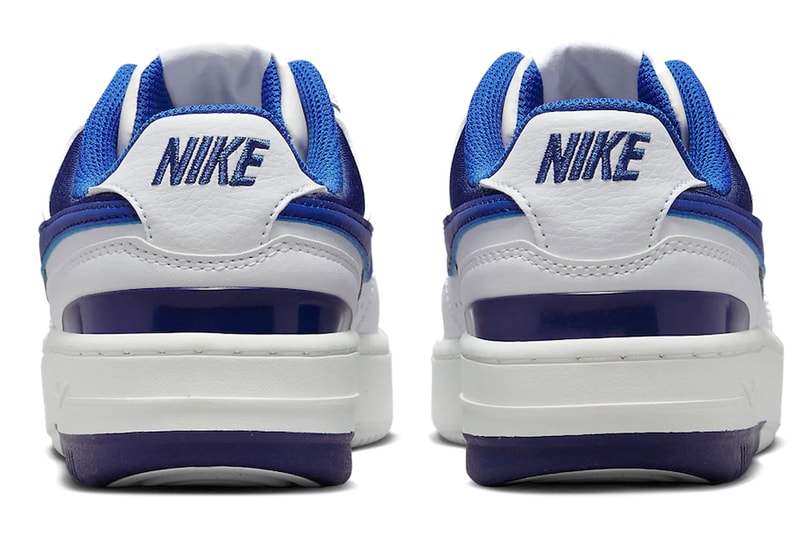 Nike Gamma Force Game Royal Sneaker Trainer Footwear Swoosh Blue White Leather Mesh Suede New Silhouette