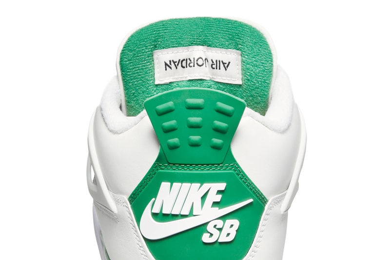 nike sb air jordan 4 pine green white DR5415 103 release date info store list buying guide photos price 