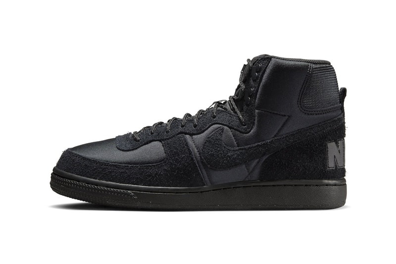 Nike Terminator High Hiking Boot Official Look Release Info FJ5464-010 Triple Black Date Buy Price 