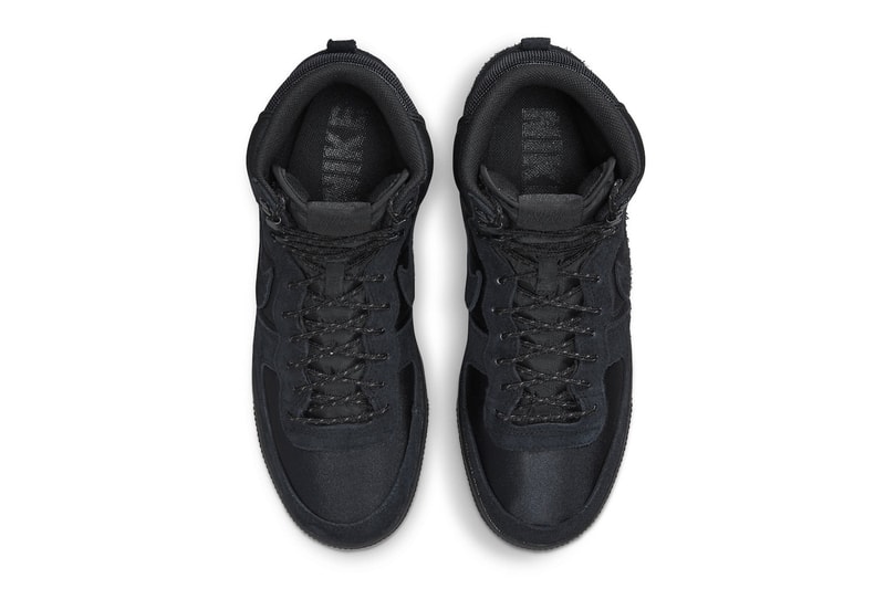 Nike Terminator High Hiking Boot Official Look Release Info FJ5464-010 Triple Black Date Buy Price 