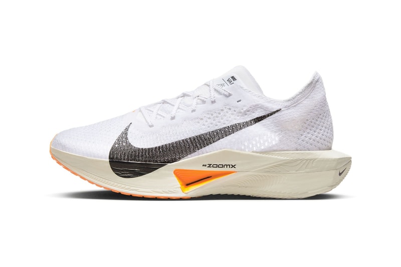 Nike Unveils New Speed-Focused Vaporfly 3 all round running racing shoe flyknit zoomx yarn upper lightweight running prototype colorway