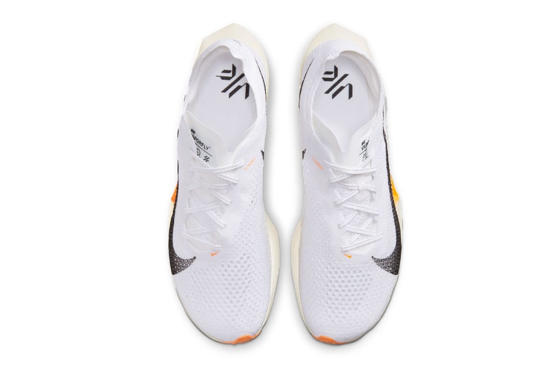 Nike Unveils New Speed-Focused Vaporfly 3 all round running racing shoe flyknit zoomx yarn upper lightweight running prototype colorway