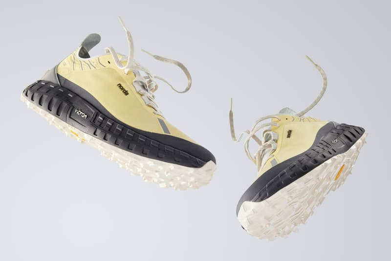 norda 001 trail running sneakers dyneema vibram ray zahab retro white forest lemon azure official release date info photos price store list buying guide