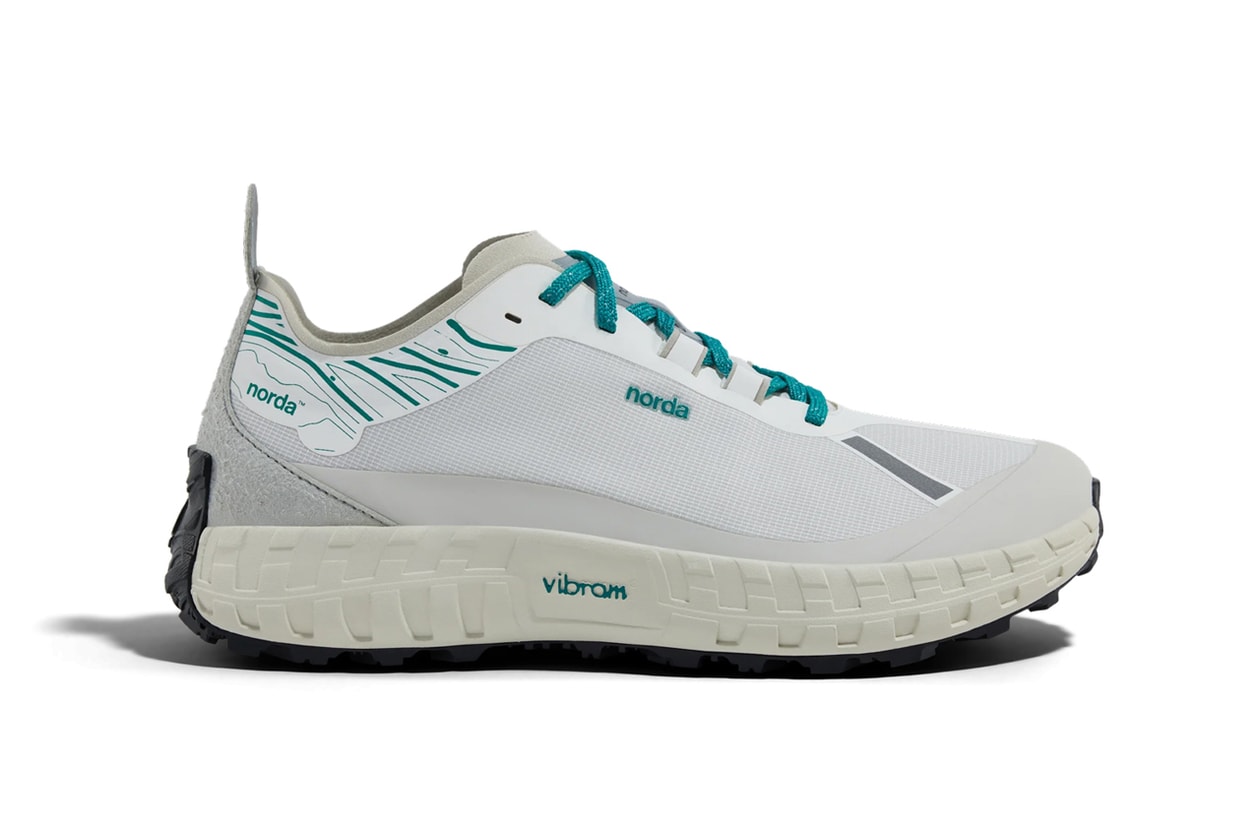 norda 001 trail running sneakers dyneema vibram ray zahab retro white forest lemon azure official release date info photos price store list buying guide