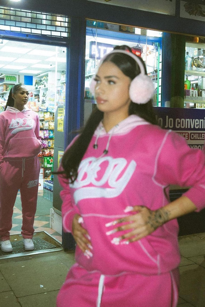 Lost Boys Channel Pretty Girls Never Die Nottingham Streetwear Fashion Tracksuit Pink Oversized 