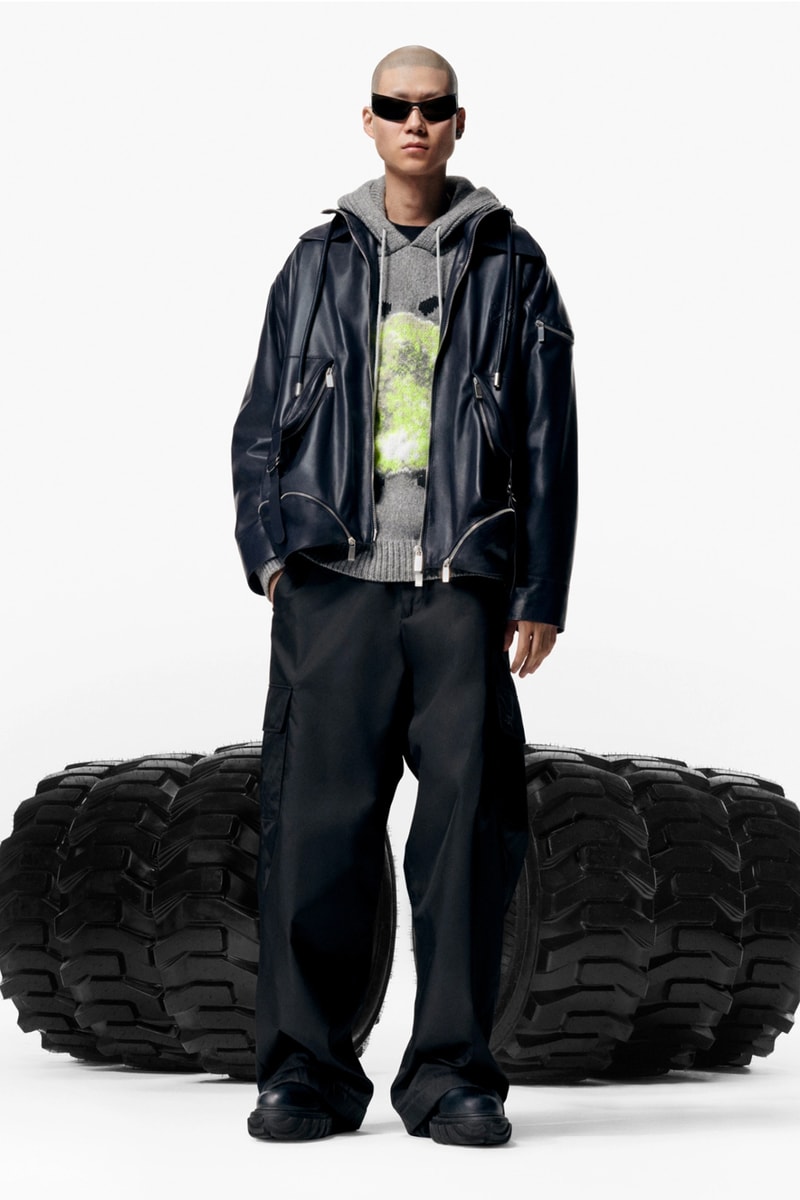 Off-White™ Pre-Fall 2023 is Sleek and Refined ib kamara milan fashion week menswear suits black lunar shipping monochrome wardrobe virgil abloh legacy tailoring