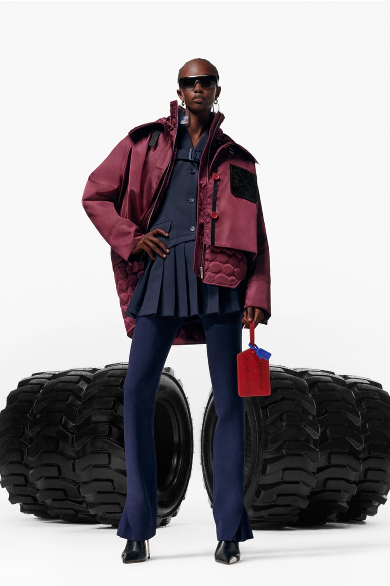 Off-White™ Pre-Fall 2023 is Sleek and Refined ib kamara milan fashion week menswear suits black lunar shipping monochrome wardrobe virgil abloh legacy tailoring