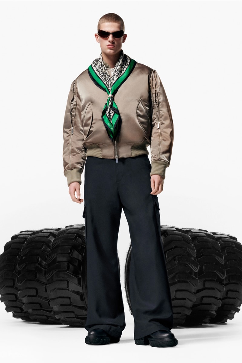 Off-White™ Pre-Fall 2023 is Sleek and Refined ib kamara milan fashion week menswear suits black lunar shipping monochrome wardrobe virgil abloh legacy tailoring