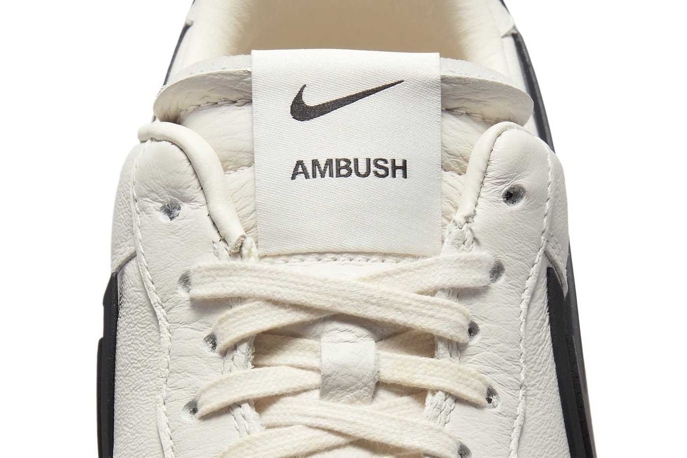 AMBUSH Nike Air Force 1 phantom black tailpipe swoosh release info date price