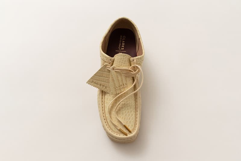 Packer Clarks Wallabee “Croc” Release Information collaboration retailer sneaker footwear boot hype