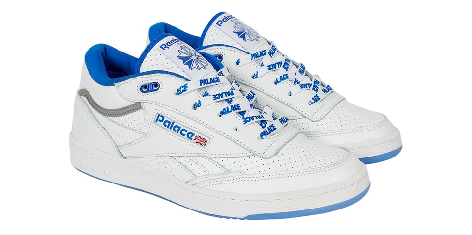 Palace x reebok navy Clearance