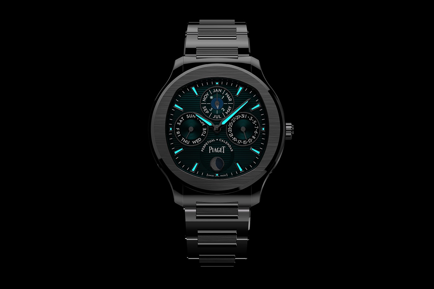 Piaget Polo Perpetual Calendar Ultra-Thin Watch 