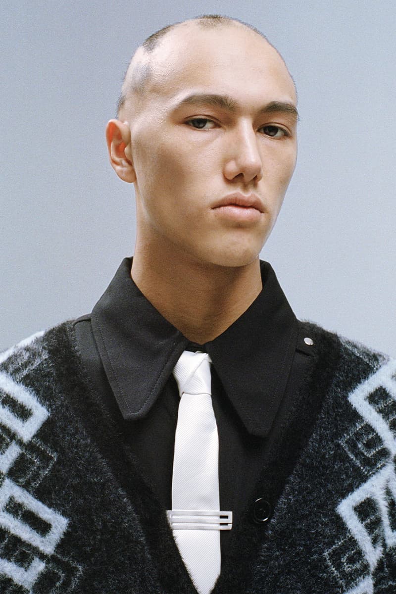 Pièces Uniques FW23 Imagines a Utilitarian Future collection lookbook suits puffer jackets vests tracksuits