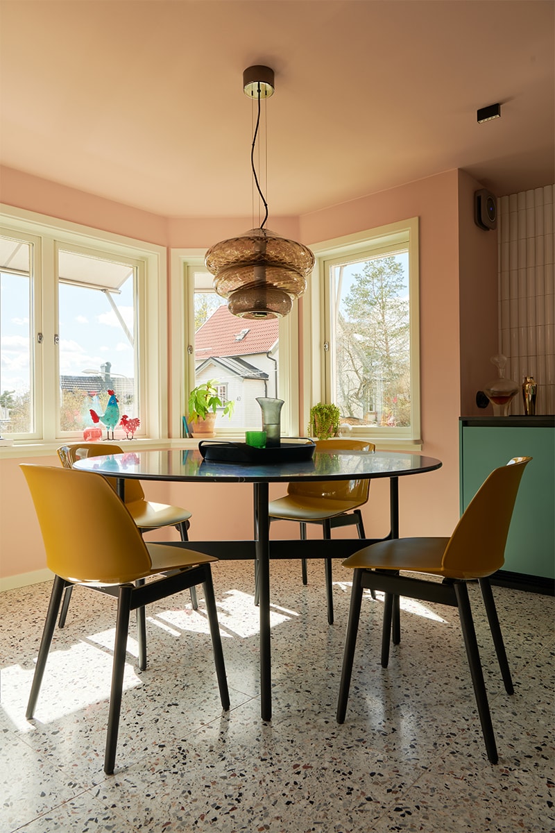 Nichetto Studio Moves Into Pink Villa on Outskirts of Stockholm