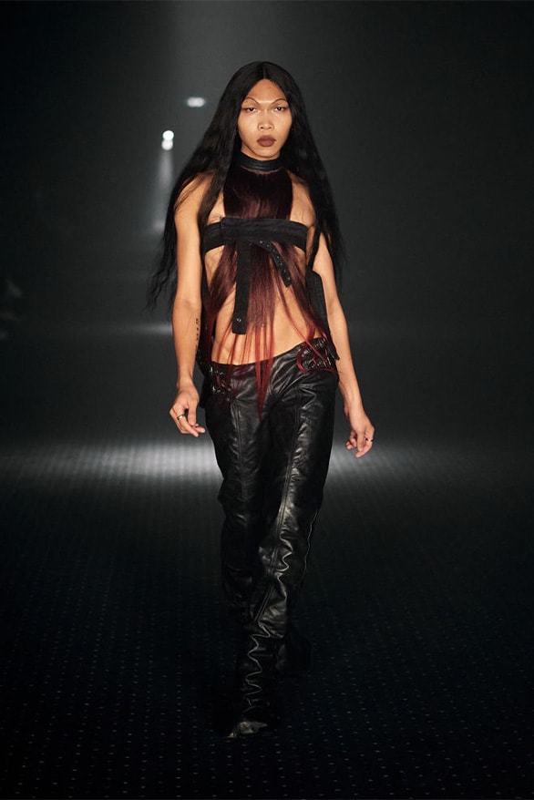 P.L.N Fall Winter 2023 Copenhagen Fashion Week collection menswear womenswear goth Circulose collaboration runway show Denmark