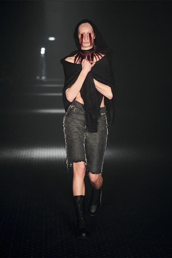 P.L.N Fall Winter 2023 Copenhagen Fashion Week collection menswear womenswear goth Circulose collaboration runway show Denmark