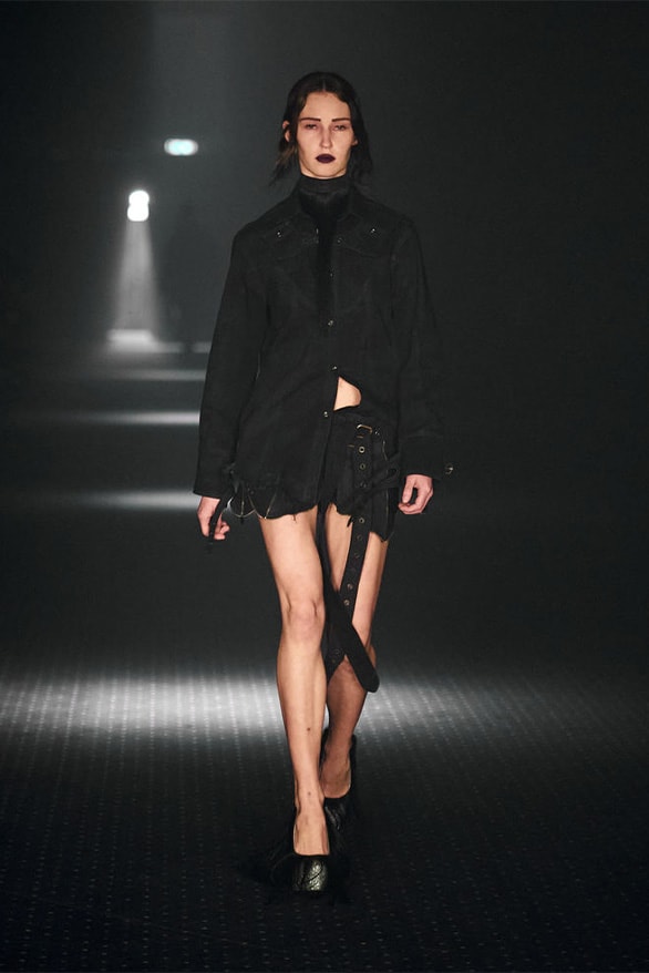 P.L.N Fall Winter 2023 Copenhagen Fashion Week collection menswear womenswear goth Circulose collaboration runway show Denmark