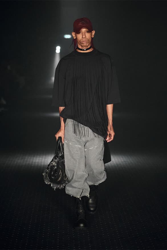 P.L.N Fall Winter 2023 Copenhagen Fashion Week collection menswear womenswear goth Circulose collaboration runway show Denmark